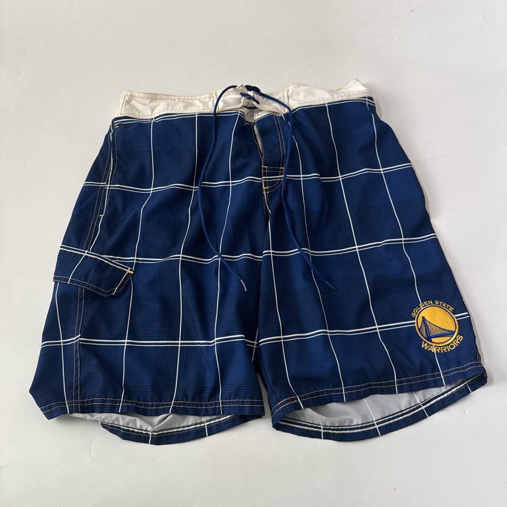 NBA Golden State Warriors G III Sports By Carl Banks Board Shorts XL Swim Trunks